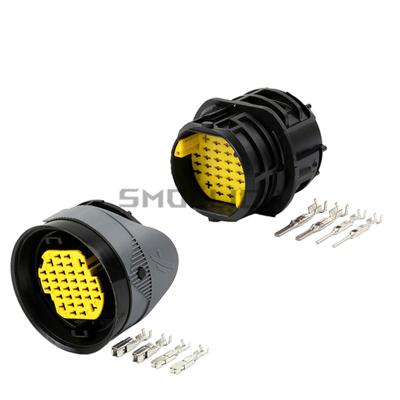 China 211PL349S0033 34 Pin Auto Waterproof Plug Socket Aviation Automotive Male-Female Cable Quick Connector for sale