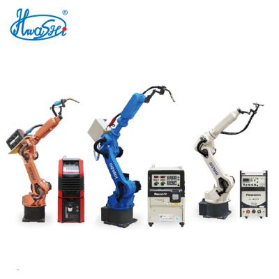 China Hwashi 6 Axis Automatic Welding Robot Industrial Arm, Robotic Welding Machine for sale