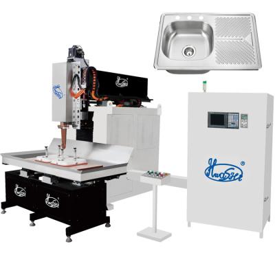 China Automatic Machinery Repair Shops Sink Seam Welding Machine And Kitchen Equipment Making Machine for sale