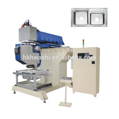 China Automatic Machinery Repair Shops CNC Sink Rolling Seam Welding Machine With Mitsubishi Control System for sale