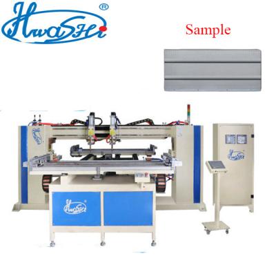 China 2300 x1550mm Double Head X/Y Axis Automatic Moving And Welding Machine For Metal Plate for sale