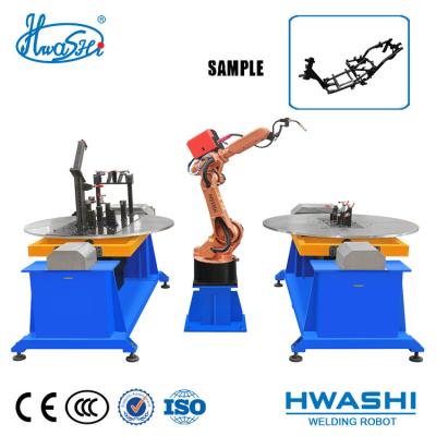 China Automobile Frame 8KG HWASHI 6 Axis Robot Soldering Station for sale