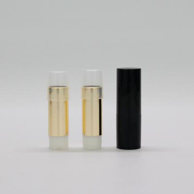 China Wholesale custom empty lipstick tube cosmetic black refillable lipstick tubes lipstick container for makeup packaging for sale