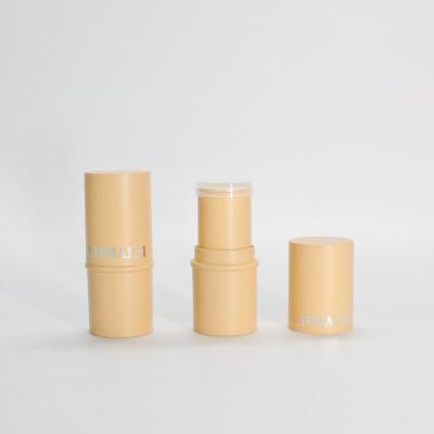 China Wholesale custom round cosmetic packaging lipbalm tube base concealer stick tube lipbalm tube lipbalm empty container cosmetic packaging for sale