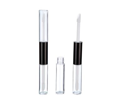 China Bilateral double lip gloss container lip gloss container tube LG-325 customized double lip gloss container lip gloss tube for sale