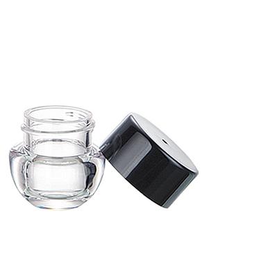 China Transparent Plastic Cosmetics Cosmetic Gel Eyeliner Cases for sale