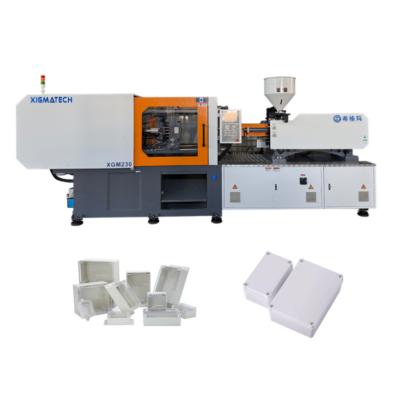 China Reliable electrical box XGM230 Plastic Injection Molding Machine for sale