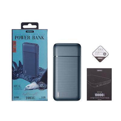 China New Model Remax Fast Charging Support Support Mini Portable Power Banks Portable Cheap Join Us RPP-96 Charger 10000mAh Power Bank for sale