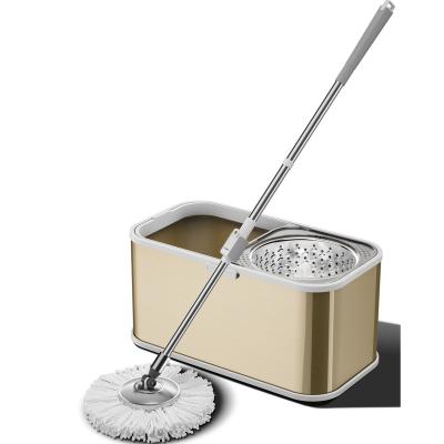 China Mop and bucket stored with wringer set brooms for floor cleaning for sale