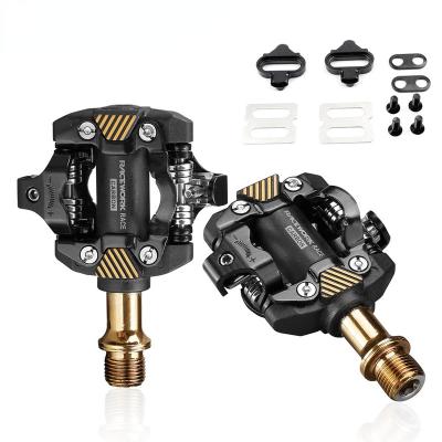 China Lightweight Self-Locking Clip Mountain Bike Pedals Auto Clip SPD Clips Footpegs CAD Bearings Bike Pedals for sale