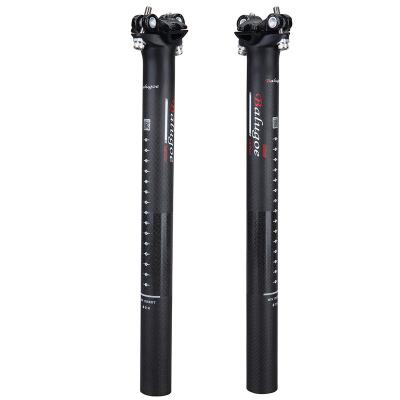 China Lightweight Carbon Fiber Bicycle Parts Bike Seat Post Tube 27.2mm 30.8mm 31.6mm Carbon Fiber Bicycle Seatpost for sale