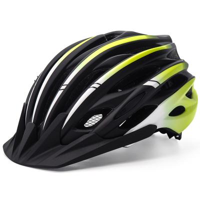 China Ultralight Breathable Cycling Helmet OEM ODM Bike Parts Accessories Bicycle Cycling Helmet Cascos Para Ciclismo with Sun Visor Warning Light for sale