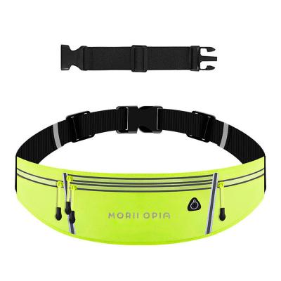 China For Bicycle Cycling Slim Waistpack Bag Running Belt Phone Holder For Running, Cycling With Extra Strap for sale