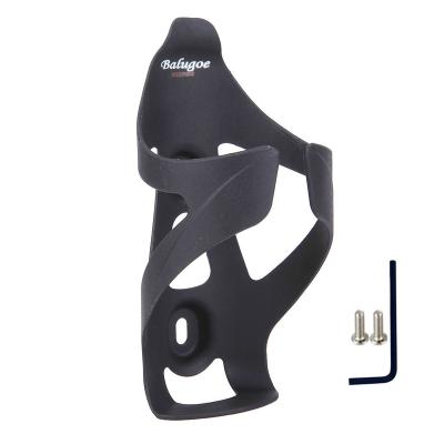 China Lightweight Carbon Fiber Fiberglass Bicycle Bike Water Bottle Holder Cage Holder for sale