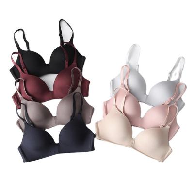 China 2022 QUICK DRY Traceless small breasts gather soft ununderwire ladies triangle thin cup girls bra cover for sale