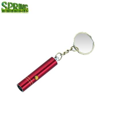 China Promotion Gift Metal Led Mini Flashlight Keychain LED Light Portable Flashlight Lamp Torch Key Chain for sale