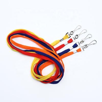 China Lanyard Neck Office Nylon Woven Key Lanyards for Master ID Badge Holders Kids ID Name Badge, Keys, Mobile Phone USB Rope Whistles Strap for sale