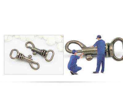 China High Heavy Duty Hardware Wholesale Polished Swivel Hook AISI316/304 Stainless Steel Snap Spring Hook for sale