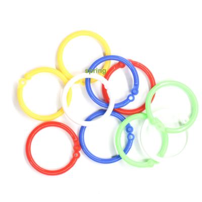 China Round Plastic Plastic Keychain Hugging Hook Bulb Buckle Clips Toy Hook Clips Jewelry Ring Dummy Plastic Box for sale