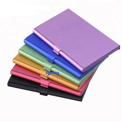 China Vintage Quality Metal Name Card Box /Name Card Holder /Colorful Business Card Holder for sale