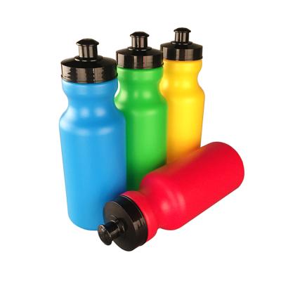 China Sustainable New Design Custom Multiple Colors Plastic Sports Squeeze Water Bottles Plastic Drinking for sale