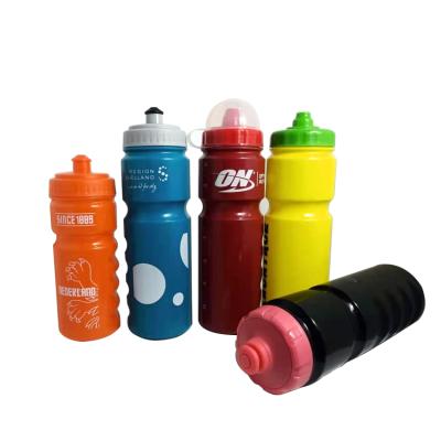 China Sustainable Portable Gym Bicycle Sports Plastic Water Drink Bottles Custom With Soft Loop for sale