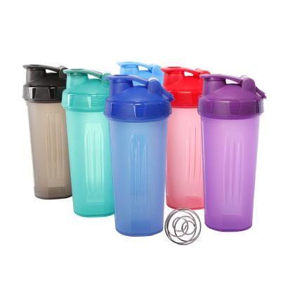 China Factory Direct Sales Viable Colorful Luxury Gym Protein Shaker Plastic Bottles for sale