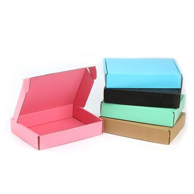 China Handmade Recyclable Creative Craft Kraft Paper Packaging Gift Cardboard Black Paper Box for sale