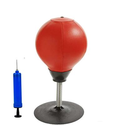 China Eco-friendly PU Speed ​​Ball Relaxation Sport Boxing Adult Desktop Punch Training for Home or Office Relaxation for sale