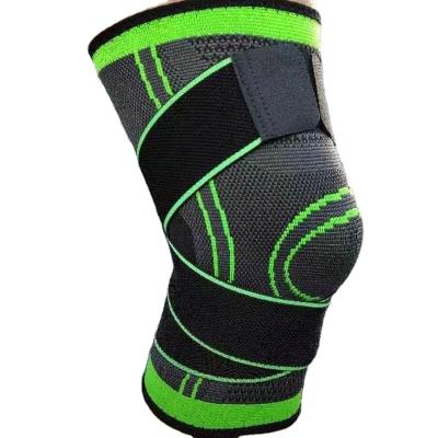 China Breathable High Quality Knitted Volleyball Knee Pads Adjustable Elasticity Knee Pads for sale