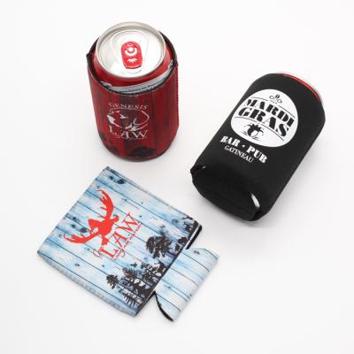 China Cheap insulated printed logo neoprene sleeve cooler coozie for box and bottle for sale