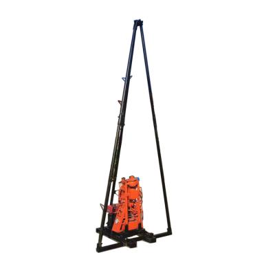 China Small Steel Core Rock Stone Drilling Rig Hand Held Air Core Geophysical Prospecting Portable Drilling Rig for sale