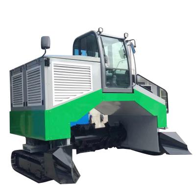 China Organic Compost Turner, New Compost Farming Windrow Turner Mixer, Composting Equipment for sale