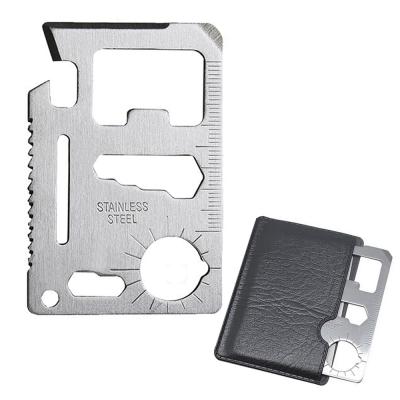 China Custom Business Kit Survival Multi Tool Multifunctional Sports Bengku Business Function Tactical Credit Card for sale