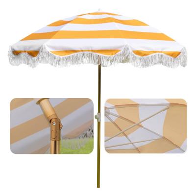 China Sun Protect Bengku Chair With Stand Tent Stand Pole Travel Patio Macrame Beach Umbrella for sale