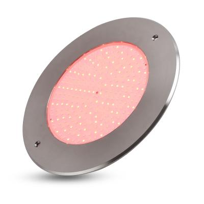 China Garden Stainless Steel Underwater Lights IP68 LED Remote Control Waterproof Swimming Pool Lighting Ultra Light for sale