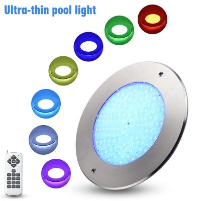 China Swimming pool China manufacturer Waterproof stainless steel ip68 resin filled led pool light 12v ac dc underwater pool lights for sale