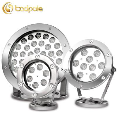 China Pool Light 24w CE RoHS Fountain Led Pool Lights Item Type Light And Multi Color Variable Emitting Underwater Aquarium Light Led for sale