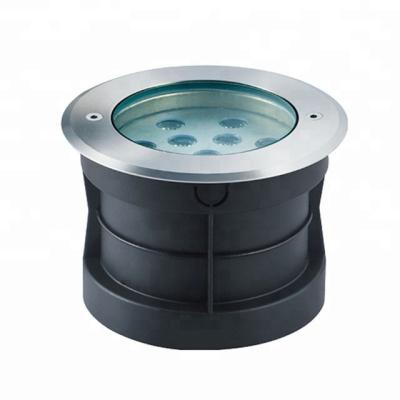 China LANDSCAPE customized high power 9w stainless steel inground ip68 12v waterproof outdoor light led under water light for swimming pool for sale