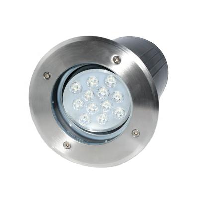 China Hot Selling LANDSCAPE Stainless Steel IP66 Waterproof Ground Led Garden Spot Adjustable Inground Light Underground for sale