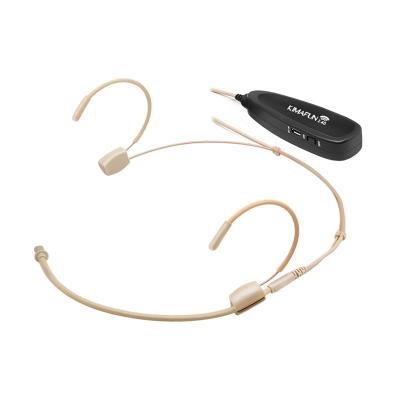 China Mini Headset Microphone KM-G120 Wireless Stylish Headset Microphone For Lady For AKG for sale