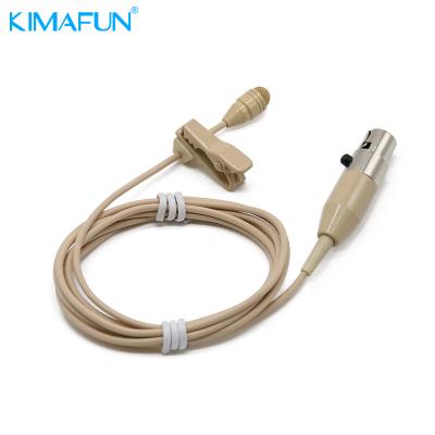 China Hot Selling Hidden Microphone Wired Mini Condenser Lapel Microphone Cable Hidden Lavalier Professional Mini for sale