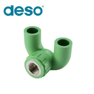 China Water Pipe System Deso PPR System Factory Pool Ring Fit Ppr Female Threaded Pipe Fittings for sale