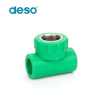 China Hot Selling Random Polypropylene Deso Female Ppr Thread Stitch PPR Pipe Fittings for sale