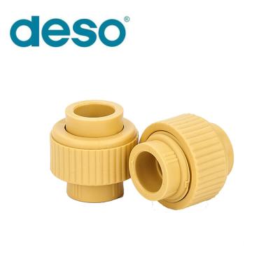 China Water Pipe System Deso PPR Pipe Fittings Plastic Union Pipe Fitting for sale