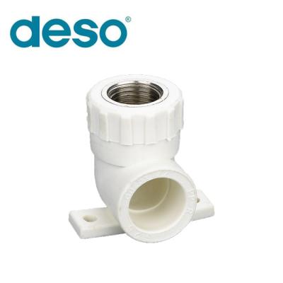 China Deso PPR Pipe Fittings Female Threaded Elbow With Disc Elbow for sale