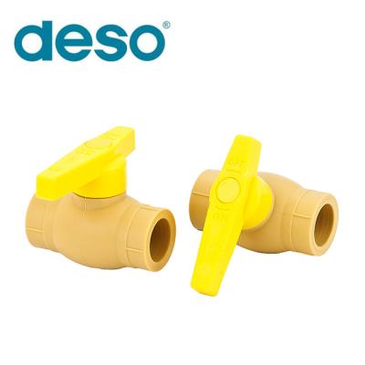 China General Deso Plastic PPR Ball Valves Ball Valve for sale