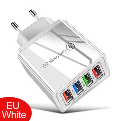 China Hot Selling Mobile Phone Quick Charge 3.0 Plug For iPhone Wall Charger Fast Charging Samsung Xiaomi Huawei Mobile Phone Chargers Adapter for sale