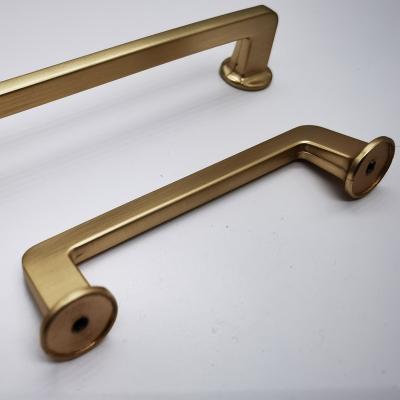 China Chinese Modern Brush Aluminum U Shape Door Bedroom Pulls Furniture Hardware Accessories Arched Drawer Sideboard Handle for sale