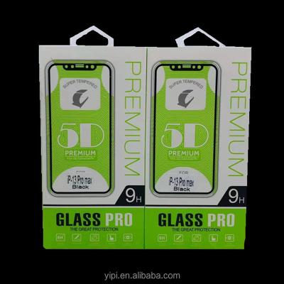 China 5D Cell Phone Tempered Glass Screen Protector Film For iPhone 11 12 13 pro XR max XS max 8 plus cell phone accessories in retail box for sale